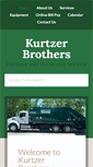 Mobile Screenshot of kurtzerbrothers.com